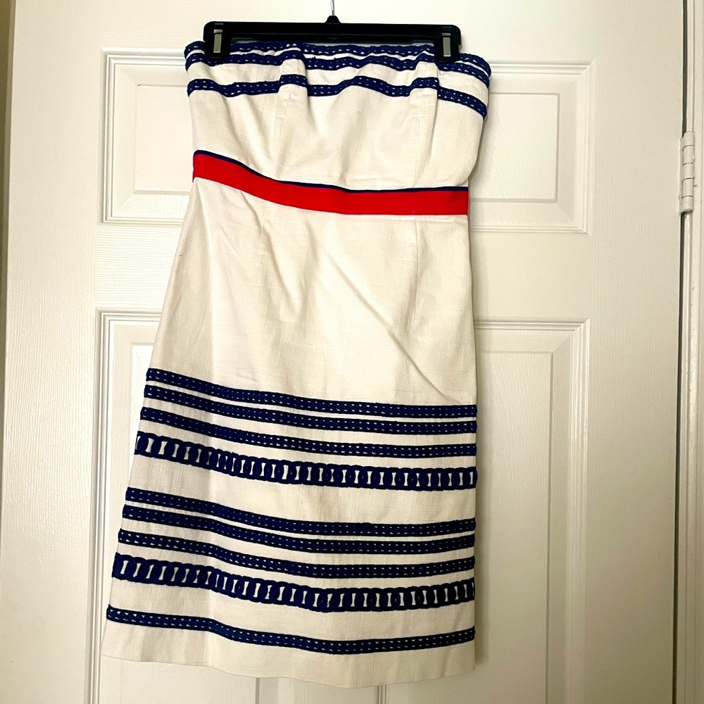 Vineyard Vines strapless dress